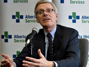 Dr. Chris Eagle, CEO of Alberta Health Services. FILE PHOTO