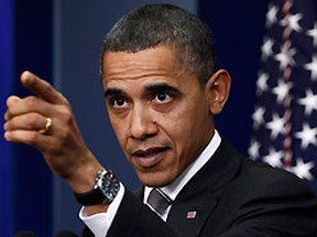 U.S. President Barack Obama holds a news conference in the Brady Press Briefing Room at the White House in Washington, December 7, 2010. REUTERS/Jim Young