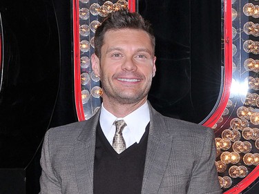 Who: Ryan Seacrest. Born on: December 24, 1974. Interesting fact: American radio personality, television host, network producer and voice actor. His career took off in 2002 when he accepted to be Co-host with Brian Dunkleman in "American Idol".  (WENN.COM)