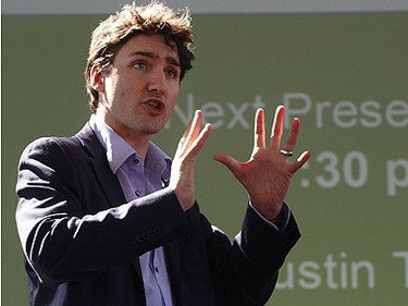 Who: Justin Trudeau. Born on: December 25, 1971. Interesting fact: Pierre Trudeau's son is following in his political footsteps; Justin was elected Member of Parliament for the Liberal Party of Canada in October 2008. (Tony Caldwell/QMI Agency)