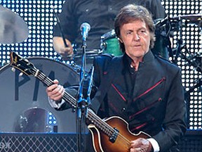 Paul McCartney (WENN.COM file photo)
