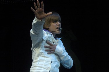 Justin Bieber concert at John Labatt Centre Sunday night.SUE REEVE The London Free Press