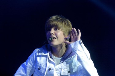 Justin Bieber concert at John Labatt Centre Sunday night.  SUE REEVE The London Free Press
