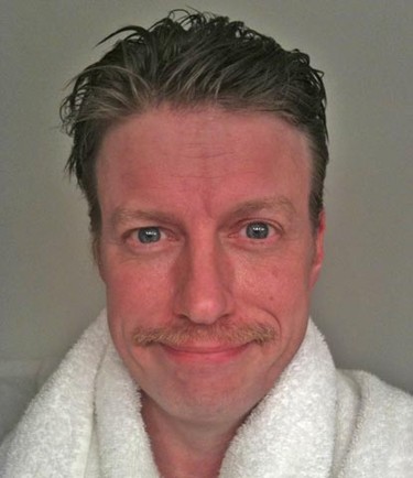 Morning show personality Neil Hedley of Ottawa's ezRock 99.7 FM has put away his razor ... and is participating in Movember.