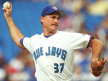 Dave Stieb is the only pitcher in Toronto Blue Jays history to throw a no-hitter with a moustache. (QMI Agency File)