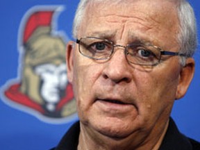 Senators' GM Bryan Murray is hoping to bolster the team's lineup with a trade. Ottawa Sun file photo