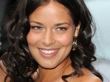 According to Ana Ivanovic's website anaivanovic.com, the Serbian tennis player was docked four points for taking too long in the washroom during her match against Barbora Zahlavova Strycova at the Generali Ladies in Austria on Oct. 14, 2010.  She is seen here in this June 2009 file photo. (WENN.com)