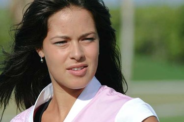 In this file photo, Ana Ivanovic poses at the Crandon Park Golf Course at Key Biscayne prior to the Sony Ericsson Open in Key Viscayne, Florida on March 24, 2009. (ARUNA GILBERT, WENN.com)