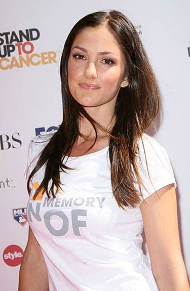 Minka Kelly at the Stand Up To Cancer event held at Sony Studios in Los Angeles, California on Sept 10, 2010. Kelly has been named Esquire magazine's Sexiest Woman Alive. (WENN.com)