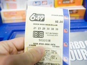 Thousands of Ottawans are snapping up lottery tickets for Saturday's draw — worth a $55-million draft. (QMI file photo)