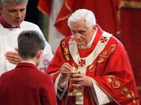 Winnipeg Catholics are anxious to see who will replace Pope Benedict XVI. (Kirsty Wigglesworth/Reuters file photo)