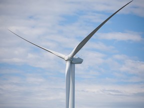 A wind turbine. (Postmedia Network file photo)