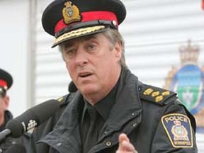 Winnipeg police Chief Keith McCaskill. (BRIAN DONOGH/WINNIPEG SUN files)