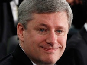 Canadian Prime Minister Stephen Harper. (REUTERS/Chris Wattie)