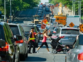 Another day, another Toronto traffic jam. (ERNEST DOROSZUK/Toronto Sun)