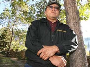 A Roseau River Anishinabe First Nation woman claims Chief Terry Nelson (above) pulled a gun on her 16-year-old son, who was involved in a drunken fight with Nelson's teenage son early Saturday.(JASON HALSTEAD/WINNIPEG SUN FILES)