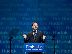 Ontario PC Party leader Tim Hudak. (ERROL MCGIHON/THE OTTAWA SUN)
