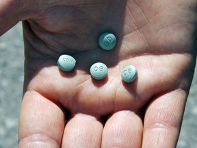 OxyContin has been linked with a five-fold increase in opioid-related deaths. Sun Media file photo