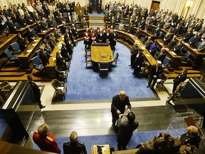 Manitoba Legislature file PHOTO (Brian Donogh/SUN MEDIA)