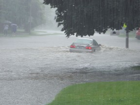 Some victims of heavy flooding in Kanata this summer could be aided by a grant from City Hall, if they've been victimized three times and if the measure passes. (SUN MEDIA File photo)