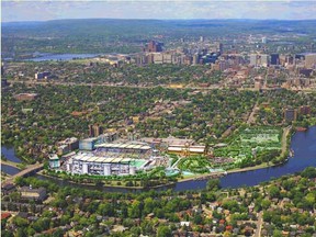 Lansdowne Live's proposed redevelopment of Lansdowne Park.