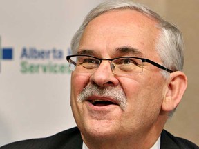 Dr. Stephen Duckett, president and CEO of Alberta Health Services. (AMBER BRACKEN/Sun Media)