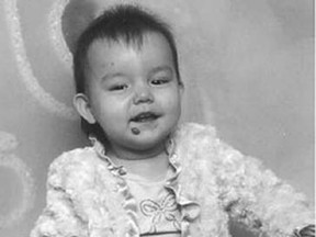 Toddler Jaylene Sanderson Redhead died from abuse on June 29. Her death has many parallels to the death of another toddler, Phoenix Sinclair. (HANDOUT)