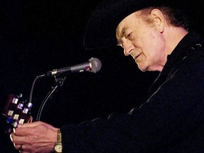 Stompin' Tom Connors plays Scotiabank Place Thursday night. (DARREN BROWN/Sun Media)