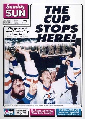 Super 70s Sports on X: Today in 1988, Wayne Gretzky is traded from  Edmonton to Los Angeles. And thus ends his Stanley Cup celebrations.   / X