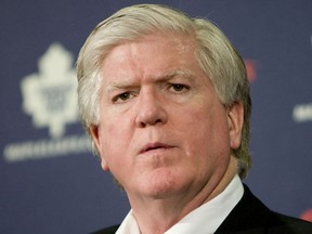 Leafs GM Brian Burke. (Toronto Sun files)