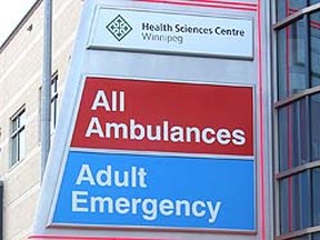 Manitoba's health-care system received poor grades in the latest report card released by the Wait Time Alliance. (JASON HALSTEAD/Sun Media file)
