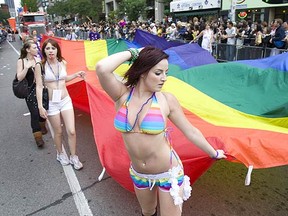Toronto's annual Pride Parade held in downtown Toronto. (Ernest Doroszuk/Toronto Sun files)