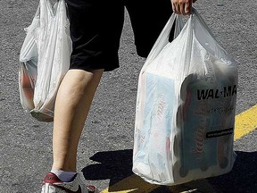 Plastic bags. (QMI Agency files)