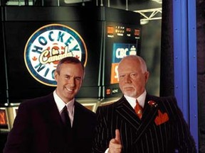 Don Cherry and Ron MacLean of Coach's Corner. (SUN MEDIA ARCHIVES) ()
