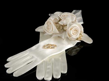 White gloves are expected to be one of the trends that emerges from the royal wedding as inspiration for other brides. (Shutterstock)