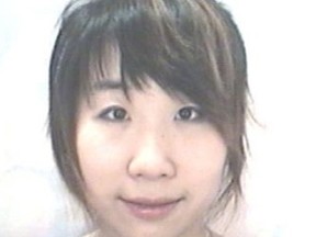 Qian "Necole" Liu speaking to a friend in China via web cam when she was attacked. (Toronto Police handout photo)