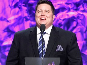 Chaz Bono speaks at the 22nd annual Gay and Lesbian Alliance Against Defamation  Media Awards in Los Angeles, California April 10, 2011. REUTERS/Fred Prouser