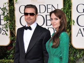 Brad Pitt and Angelina Jolie. (WENN.COM file photo)