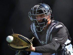 Blue Jays catcher J.P. Arencibia (Mike Cassese/Reuters files)