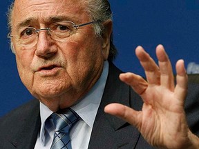 FIFA President Sepp Blatter. (REUTERS/Arnd Wiegmann)