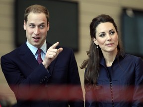 Prince William and his wife, Kate. (File Photo)