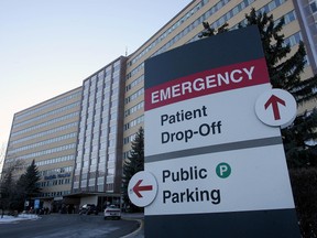 Foothills hospital emergency entrance