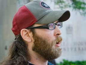 Convicted G20 protester Alex Hundert (ERNEST DOROSZUK/Toronto Sun files)