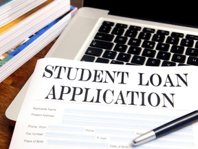 Post-secondary students are optimistic their school-related debt load will be manageable once they graduate. (SHUTTERSTOCK)