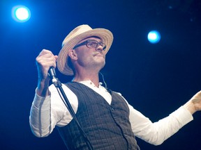 Gord Downie and The Tragically Hip headlined a Canada Day concert in Toronto. (QMI Agency file photo)