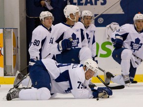 Tylers Biggs made his debut with the Oshawa Generals last night in Peterborough.