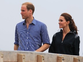 The Duke and Duchess of Cambridge, Prince William and Catherine, arrive for a beach event at Dalvay by the Sea in P.E.I. on July 4, 2011. (ANDRE FORGET/QMI AGENCY)