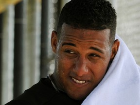 Yunel Escobar of the Blue Jays. (MIKE CASSESE/Reuters files)