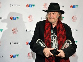 Neil Young was a big winner at the 2011 Juno Awards. (Reuters file photo)