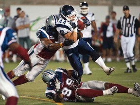 Argos running back Chad Kackert.(Reuters)